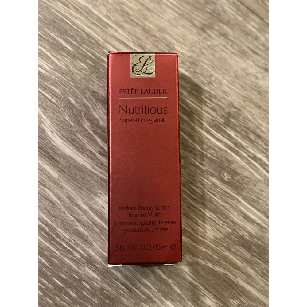 ESTEE LAUDER *Nutritious Super-Pomegranate Radiant Energy Lotion* /.5 oz x2 /NIB